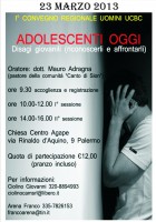 1 - Adolescenza e disagio psichico - 23 marzo 2013 - Canto di Sion